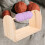 Wood Spool Holder Beige 1Set 9.43X5.11X3.85In 7