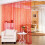 Flat Silver Thread Beaded Curtain with Tassels Polyester 1 3