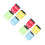2Ensembles Accessoires Silencieux Batterie Polyester Couleur Assortie 6