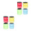 2Ensembles Accessoires Silencieux Batterie Polyester Couleur Assortie 7