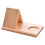 2Pièces Étagère Livre Triangle Bois Kaki Portable Polyvalent 3