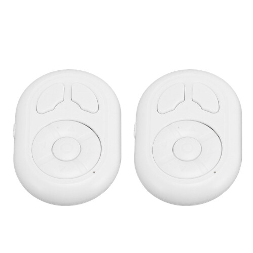 BT5.3 180 mAh Page Turner Télécommande Android 10 m Blanc