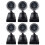 6Pièces Lampes Modèles Signal Noir Accessoires Maquette 5