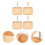 16Pièces Mini Paniers En Bois Marron Pour Organisation Maison 10