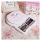 Digital Kitchen Scale 10kg x 1g White ABS LCD 3