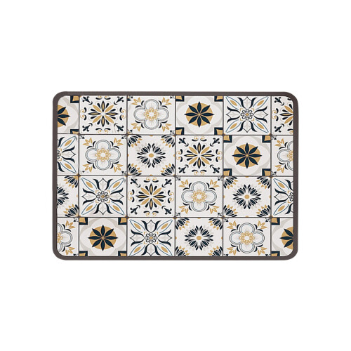 HauiWeiLyai Tableware Drying Mat Polyester Fiber Material Kitchen Countertop And Table Mat Insulation Pad Tableware Pad 1