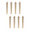 8Pièces Mini Baril Cuivre Décor Collection Educatif 9