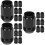 30Pièces Protection Écrous De Roue Caoutchouc Noir Accessoire Auto 9