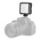 Lights Andoer W49 Mini Interlock Camera LED Panel Light Dimmable Camcorder Video Lighting With Shoe Mount Adapter For A7 DSLR 5