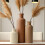 Set of 3 Modern Ceramic Vases – Neutral Matte Finish 2