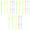 600Pièces Pics Fruits Colorés Épée Cocktail Pour 4