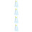4Pièces À Cordon Enfant Bleu Ciel Polyester 9