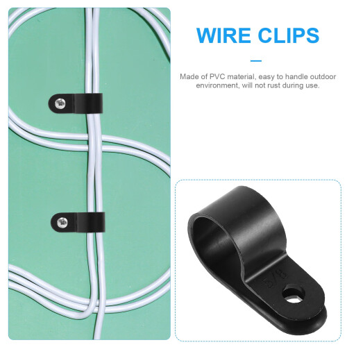 Κλιπ στερέωσης καλωδίου pvc RENACLIPY wsteer50pack τύπου r για τοίχους, βάσεις καλωδίων, 1