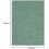 Contemporary Blue Green Area Rug 4' x 6' 2