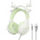 Antler Gaming Χαριτωμένα ενσύρματα ακουστικά Over-Ear με μικρόφωνο ακύρωσης θορύβου, ήχο 2