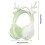Antler Gaming Χαριτωμένα ενσύρματα ακουστικά Over-Ear με μικρόφωνο ακύρωσης θορύβου, ήχο 3