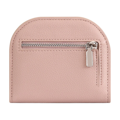 Under 5 Wallet for Men Slim Black+Friday RFID Blocking Leather 2 ID Window Pink 1