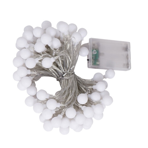 Luci decorative a stringa a LED OUNONA con globo, 6M40LED, 2 pezzi 2