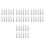 48Pièces Outil Refill Transfert Plastique Compact Usage Voyage 4