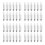 48Pièces Outil Refill Transfert Plastique Compact Usage Voyage 8