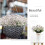 Weiße künstliche Blumen, farbecht, 12er-Pack 5