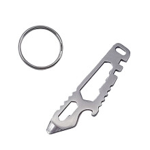 Stainless Steel Wrenches Multifunctional Outdoor Gadget Bottle Openers For Camping Tools