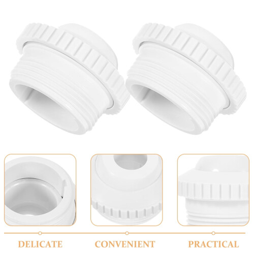 Swimming Pool Jet Nozzle Plastic Spa Inlet 2 pcs 1