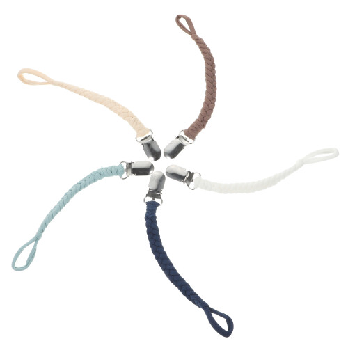 12Pièces Clips Tétine Bébé Design Sécurisé Assorti Usage 1
