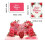 Valentines Day Decorations Card Romantic Rose Dimensional Folding Card. 3