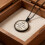 ΣΧΕΔΙΑΣΜΟΣ Αδελφικά Κολιέ,Alloy Regalos De Cumpleanos Para Mujer,Γυναικεία Δώρα Γενεθλίων,Μαύρο 7