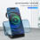 Ασύρματος σταθμός φόρτισης 15W 3 σε 1 για Android, iPhone, iPad, Samsung — Συμβατό με Apple και Samsung 2
