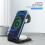 Ασύρματος σταθμός φόρτισης 15W 3 σε 1 για Android, iPhone, iPad, Samsung — Συμβατό με Apple και Samsung 5