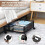 Metal Under Bed Storage Container with Wheels – 2 Pack 3