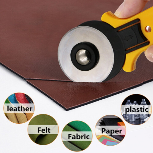 Mașină de cusut rotativă de 45 mm, cusut, tăiere, matlasare, cusut material textil, piele 2