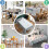 Floral Polyester Rectangle Tablecloth 60x102 in 5