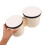 Beige Wooden Bongos Beginner-Friendly Sound Set 5