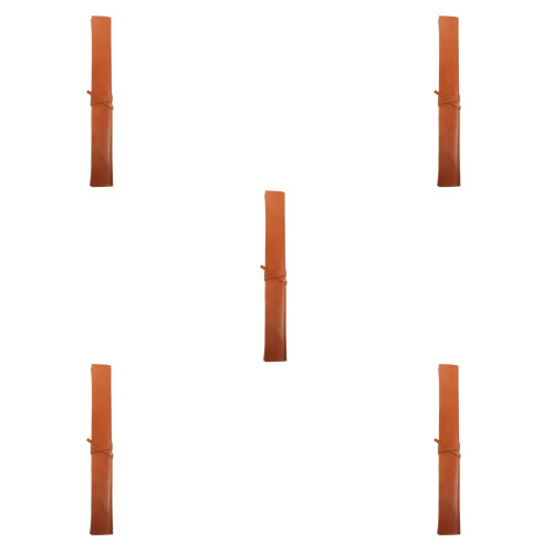 5St Professionele Drumstickhouder PU Tas Donkergrijs Draagbaar 1