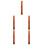 5St Professionele Drumstickhouder PU Tas Donkergrijs Draagbaar 7
