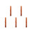 5St Professionele Drumstickhouder PU Tas Donkergrijs Draagbaar 8
