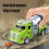 Camion robot transformable vert (1 pièce) 5
