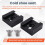 Cold Shoe Mount Aluminum Adapter Bracket Hot Shoe with 1/4 Thread for Camera Cage Flash Shoe Mount(2 PCS) 3