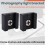 Cold Shoe Mount Aluminum Adapter Bracket Hot Shoe with 1/4 Thread for Camera Cage Flash Shoe Mount(2 PCS) 5