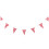 Red PE Triangle Bunting Banner 10m or 30m 5