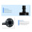 30M/S Polycarbon Wind Speed Direction Sensor Weather Station Outdoor 3 Cup Anemometers Sensor Output 0-5V 6