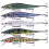 Για δολώματα ψαρέματος με βύθιση, δόλωμα Swing Minnow με τρισδιάστατα μάτια, 3
