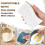 15 Pack Biodegradable Natural Kitchen Sponge - Compostable Cellulose and Coconut Walnut Scrubber Sponge 3