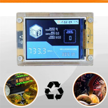 4X 735KH/S NMMiner NerdMiner+4 Slots Stand Upgraded Bitcoin Crypto Solo Lottery Miner 2.8 Inch Display NO Touch