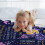 Κουβέρτα Butterfly Happy6th Birthday, 50"x40", Δώρο για 6χρονο κορίτσι – Συμβατή με τη διακόσμηση 5