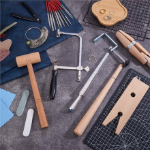 Jewelers Tools Sets, Including Wood Rind Clamps,with Hammer,Alloy Ring Sizers Model and Aluminium Alloy Ring Size Sticks