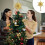 Christmas Tree Topper Mini Silver Star Metal Glitter 5